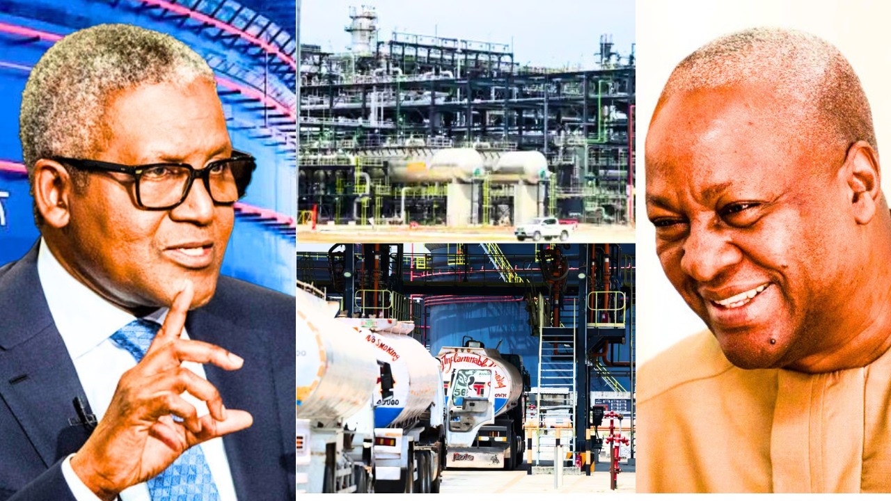 Dangote Invest In Mahama Government &Supplies Huge Oil &Petrol To Solve Middle East Ẇȧṙ Impact On GH