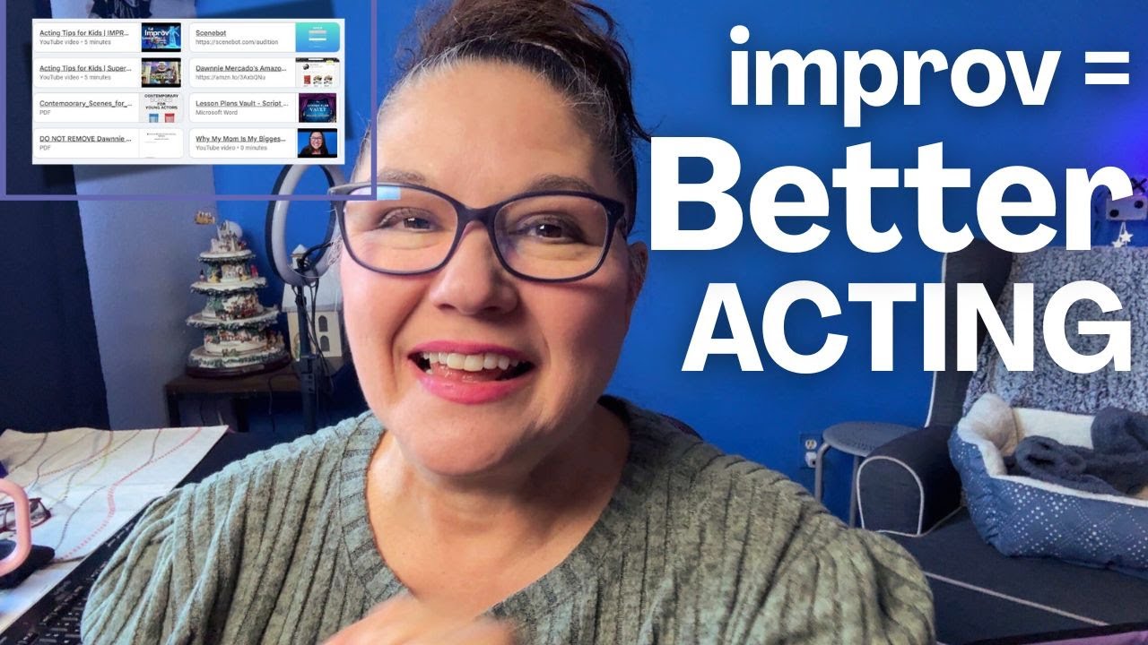 Improv Games That Make You a Better Actor | Full BONUS Drama Lesson Plan 🎭