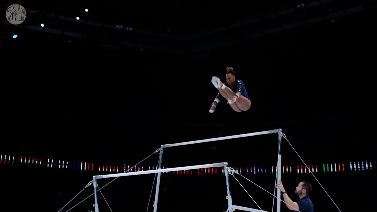 Rebeca Andrade (BRA) - UB - Podium Training - 2023 World Championships Antwerp