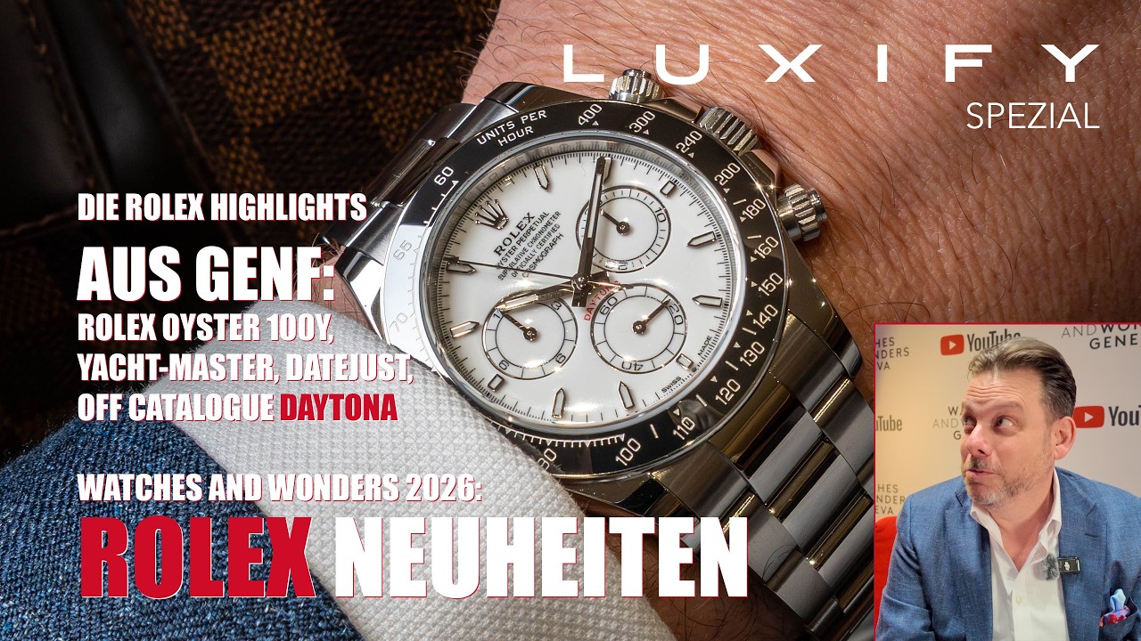 Die Rolex Neuheiten 2026: Off Catalogue Daytona & Day-Date, Oyster Perpetual, YM2 & geheime Details