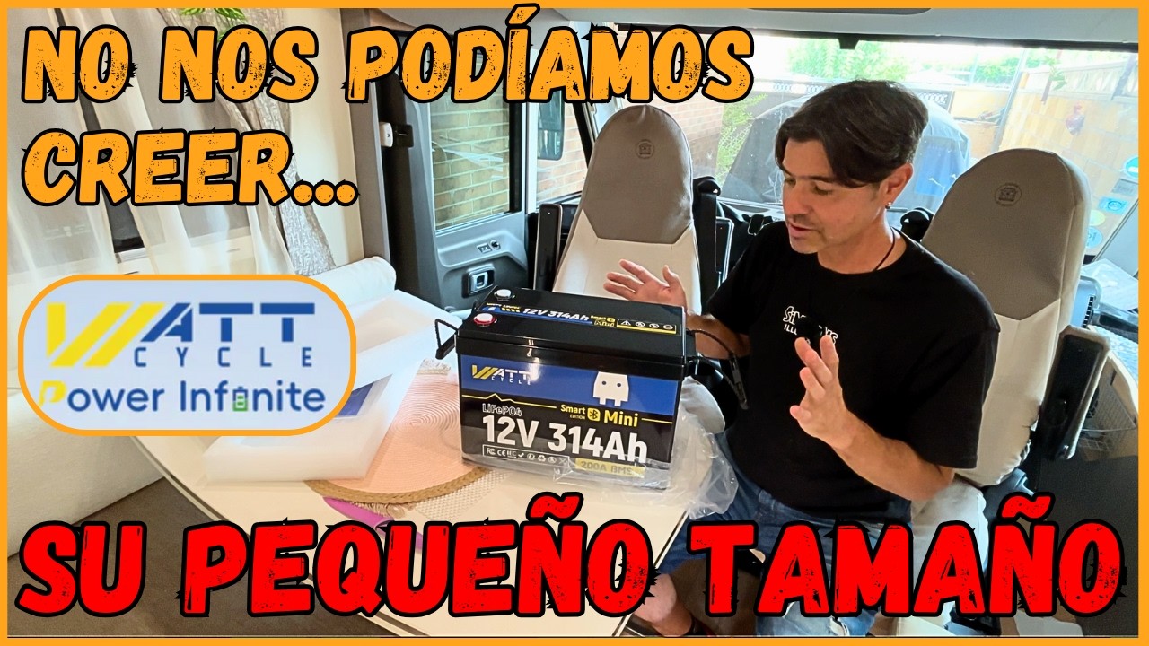Instalamos nueva batería WATTCYCLE 314Ah MINI