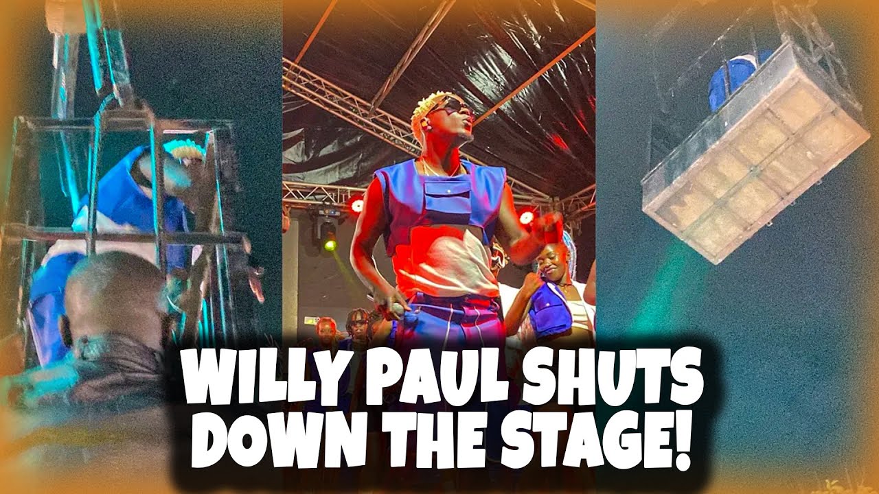 WILLY PAUL MIGHTILY DESCENDS ON STAGE WITH A KILLER PERFORMANCE