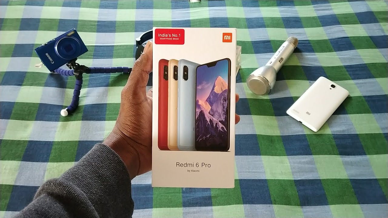 Redmi 6 Pro Unboxing & Specifications Details