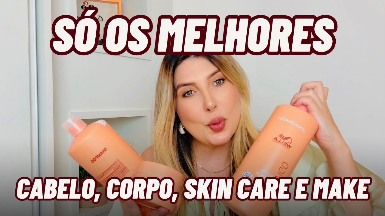 Os MELHORES Produtos de Beleza de 2025 | Favoritos de Cabelo, Pele e Maquiagem