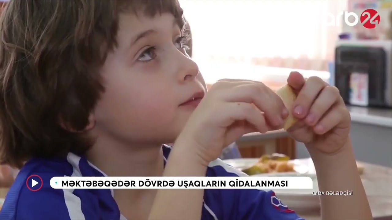 Məktəbəqədər dövrdə uşaqların qida rasionu