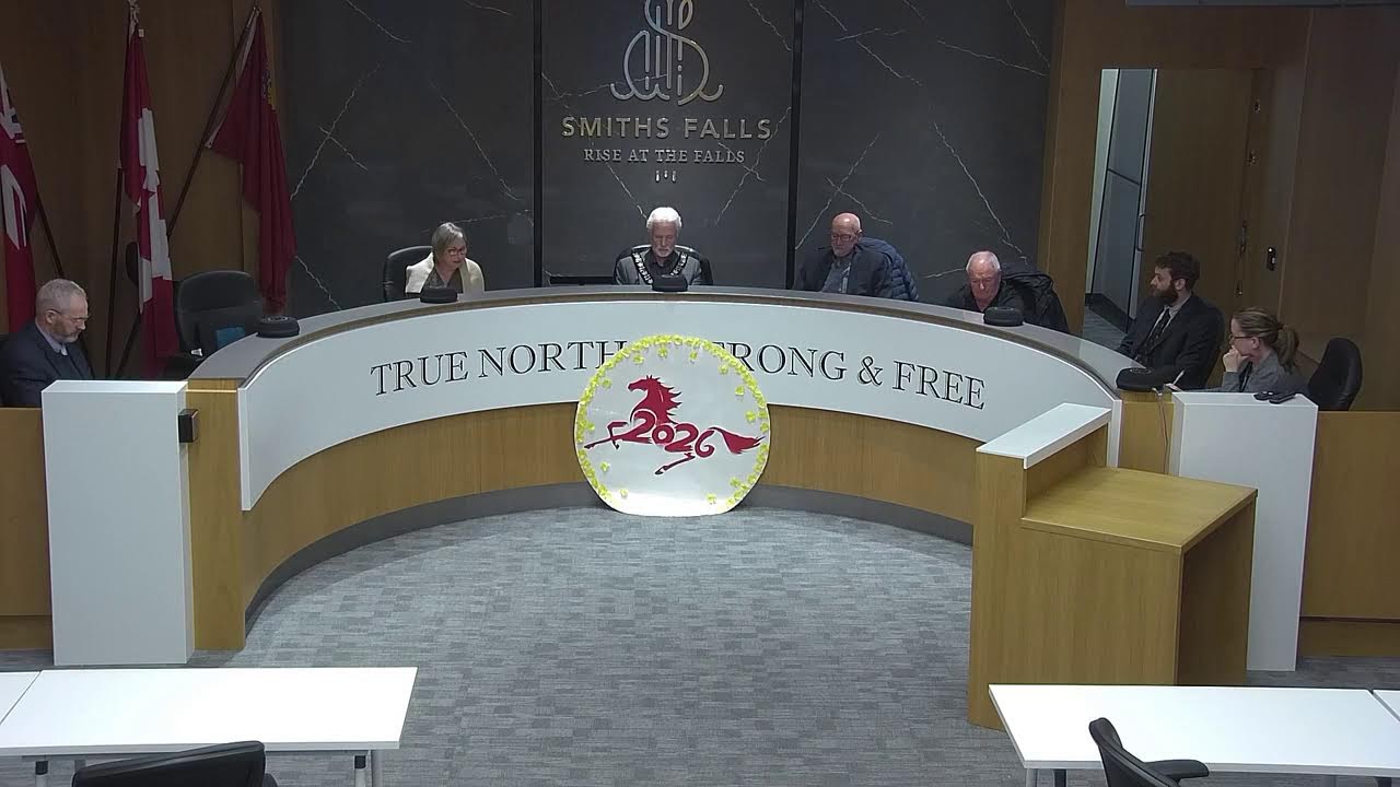 Meeting of Smiths Falls Town Council March 2 2026
