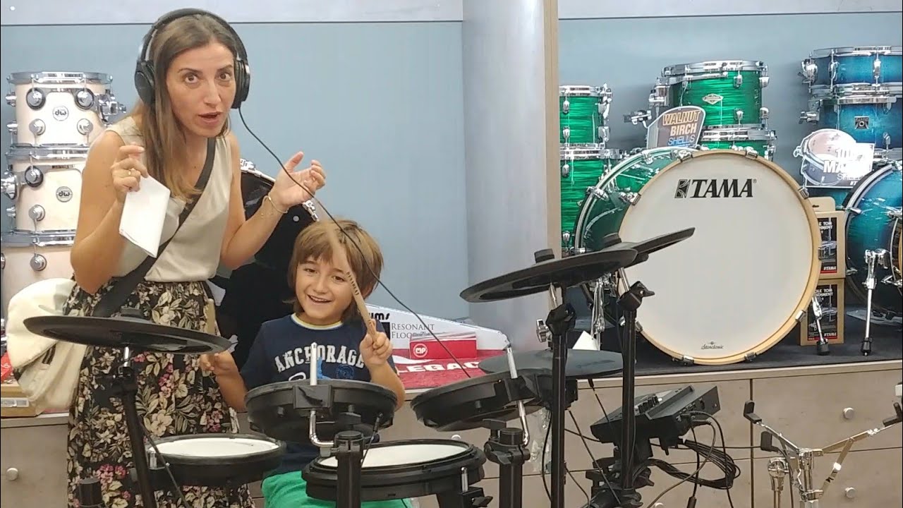 2022 9 15 J Montaje batería Roland TD 17 KV GUIMA Conservatorio Granada 1º Percusión Primer día