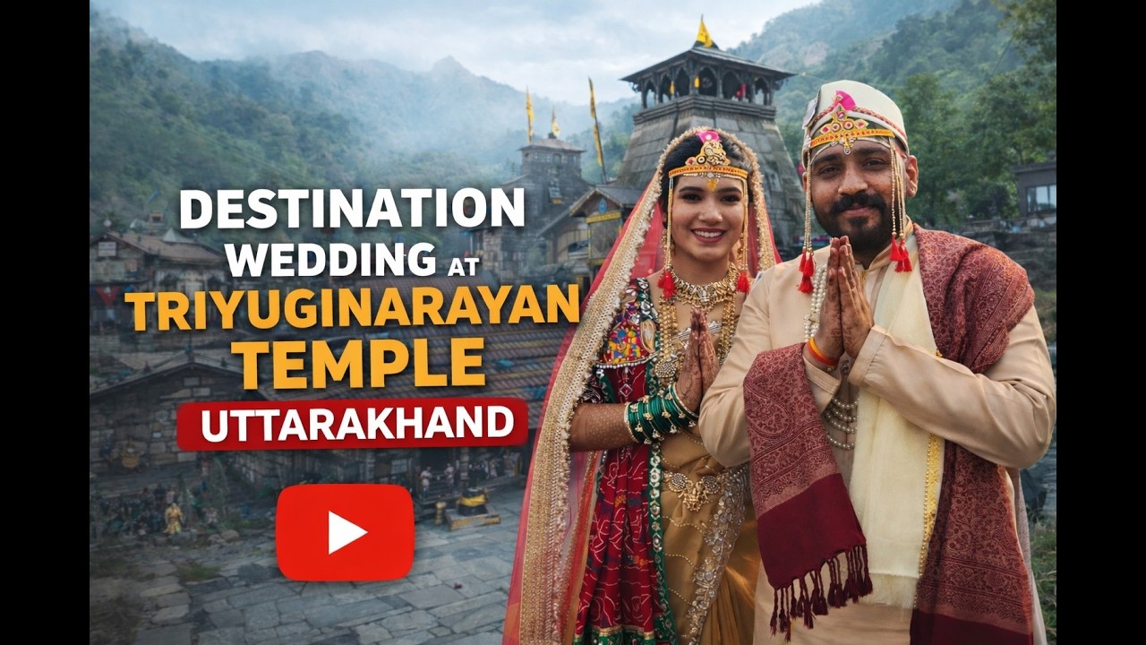 Day 18/21 Shivani Trunay wedding vlog@Triyuginarayantemple