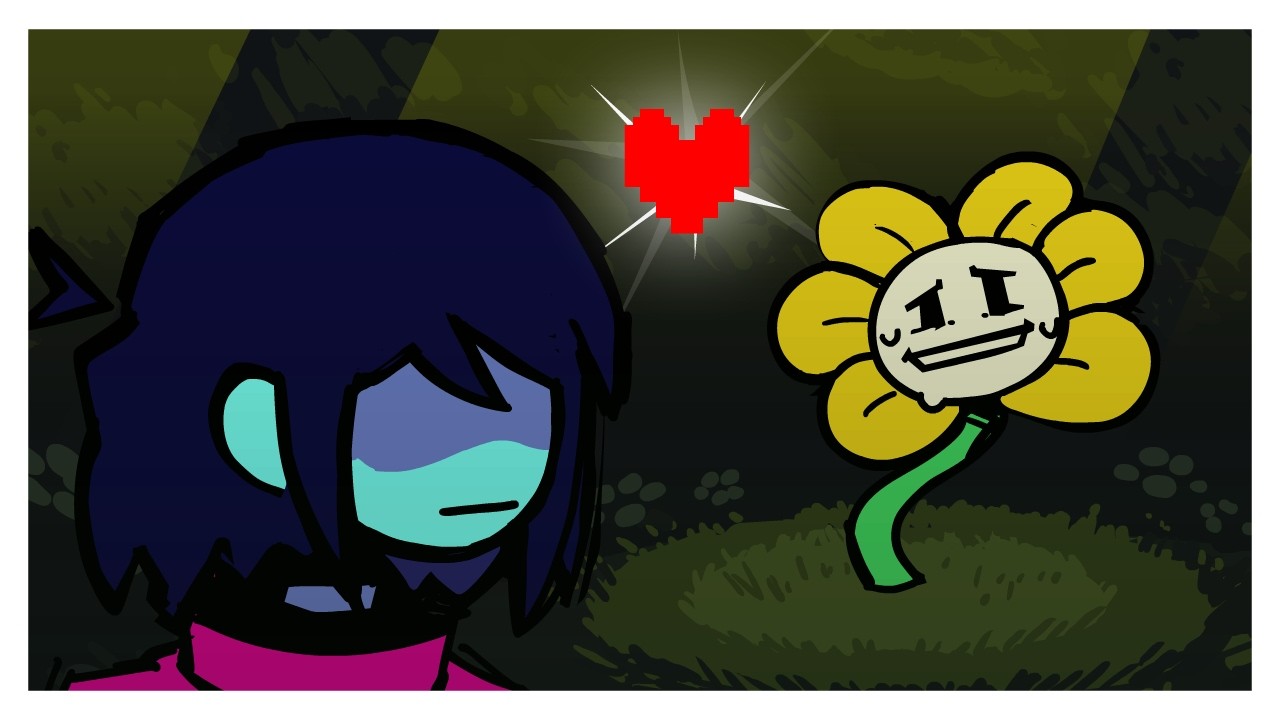 Who might you be? - DELTARUNE | Animation
