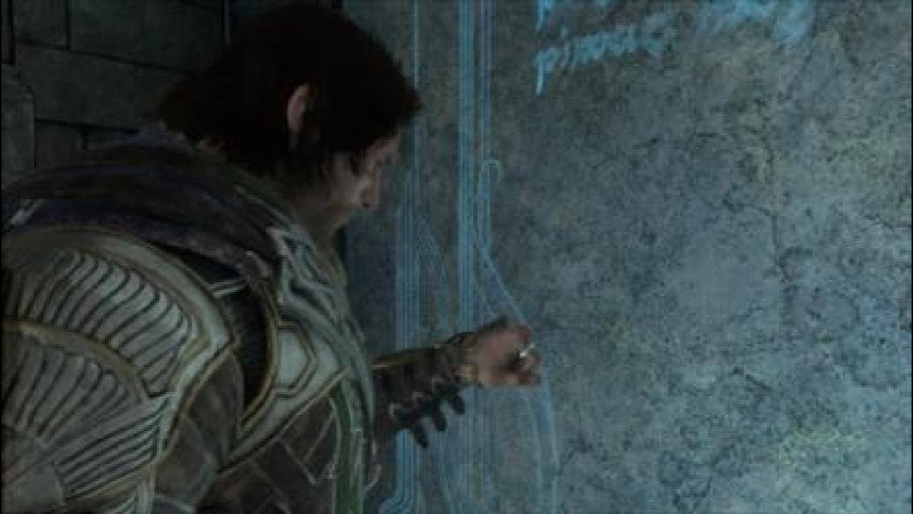 Middle earth shadow of mordor - How to do Seregost Ithildin Poem Door