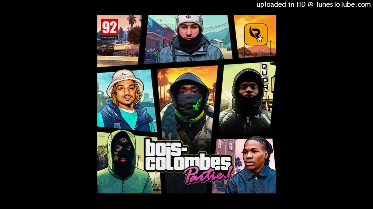 Raplume x Kerchak - Bois-Colombes feat. Jolagreen23, MITCH, Kabbsky, Buu & Ydasevic (Instrumentale)