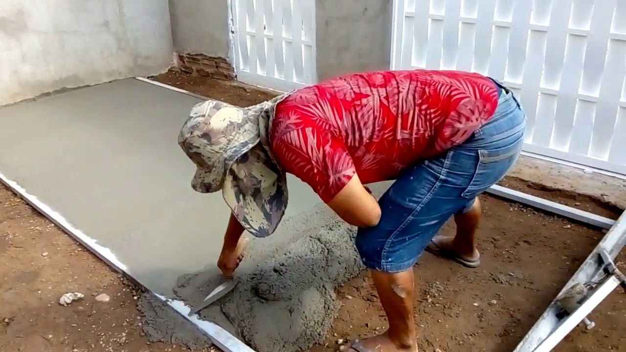 Como fazer uma Régua elétrica vibratória caseira para puxar piso .