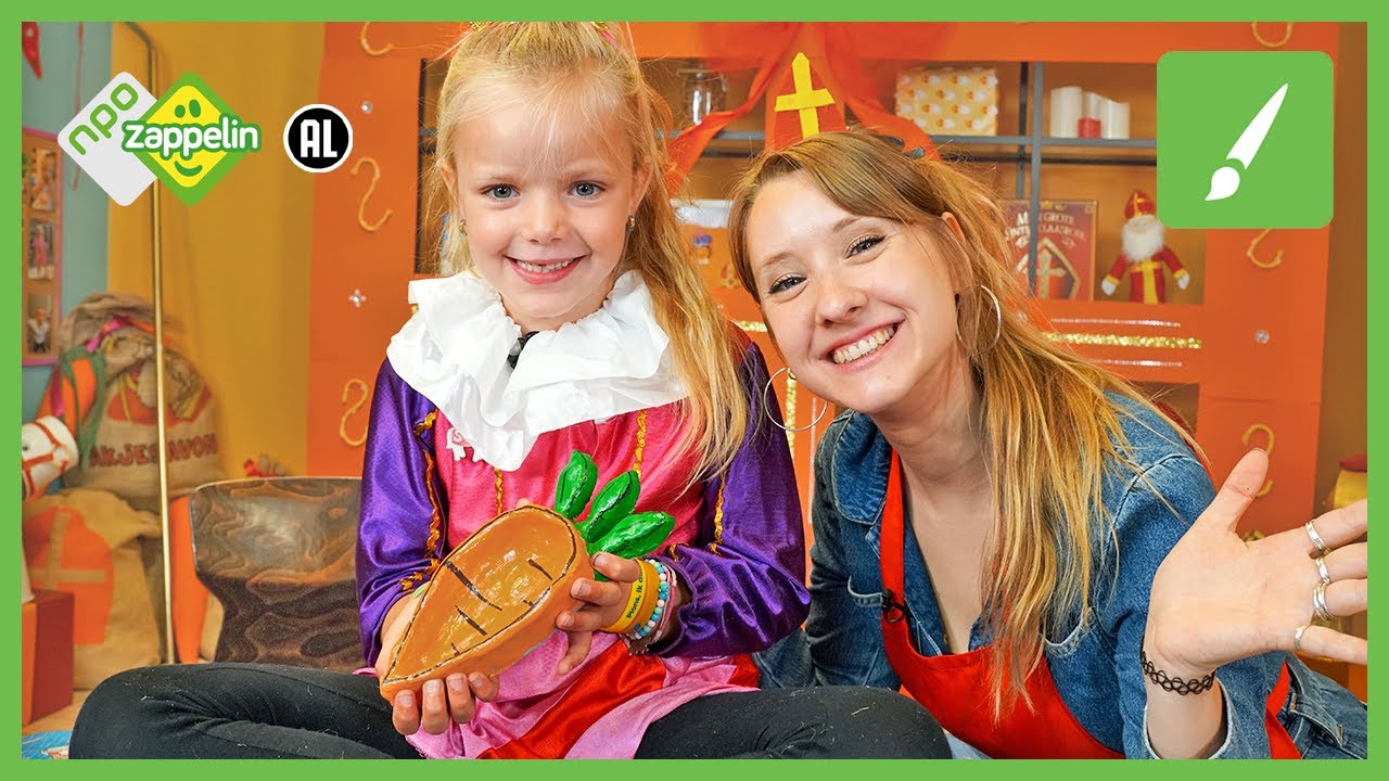 KNUTSEL EEN DRINKBAKJE VOOR OZOSNEL | Sinterklaas 🌝 Knutselfeest | NPO Zappelin