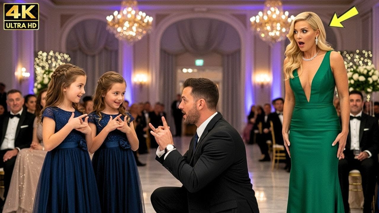 CEO’s Deaf Twin Daughters Sat Alone at the Party—The Single Dad’s Sign Language Made Them Smile