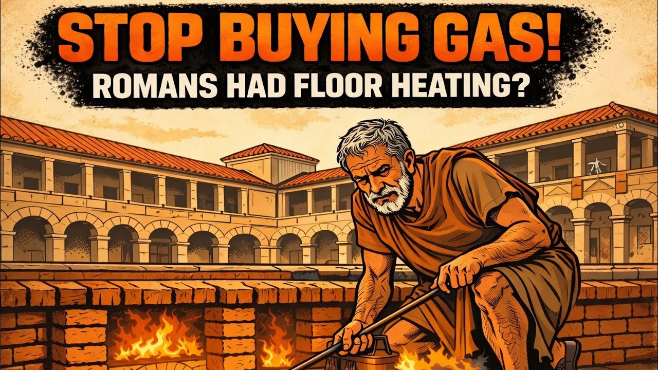 Romans Had Floor Heating 2000 Years Ago! | Ancient Hypocaust System