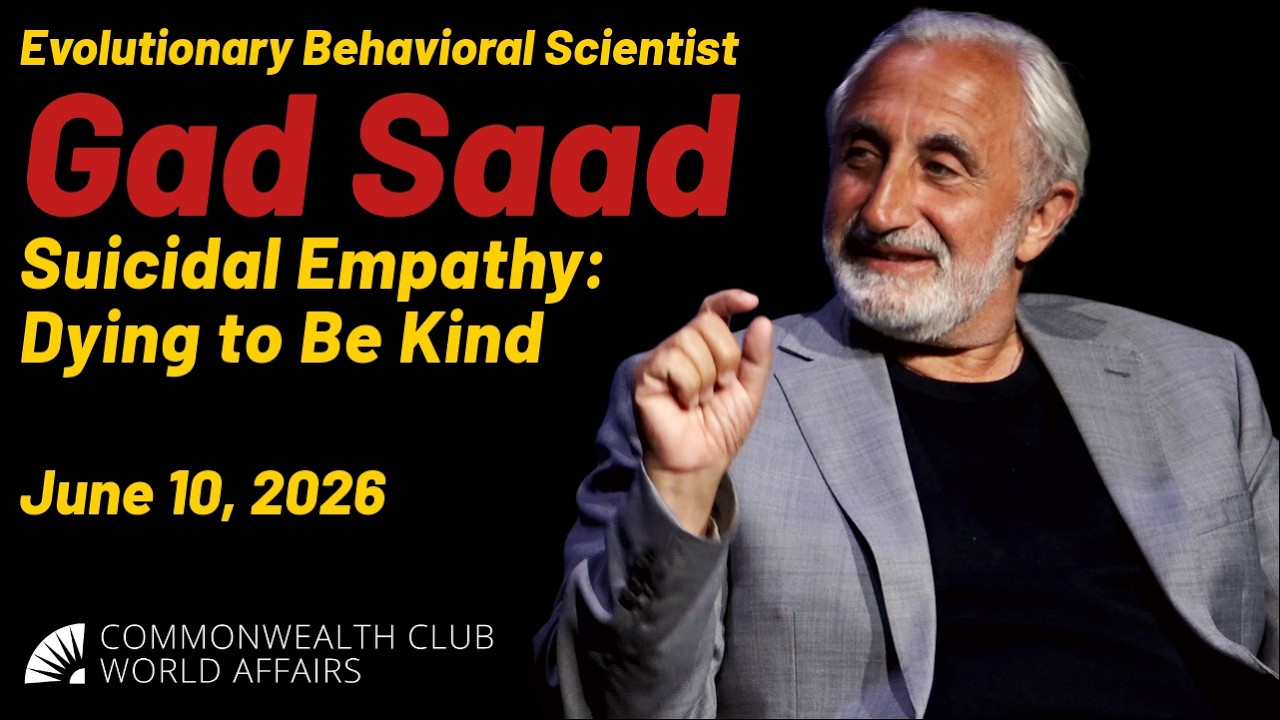 Gad Saad: Suicidal Empathy - Dying to Be Kind