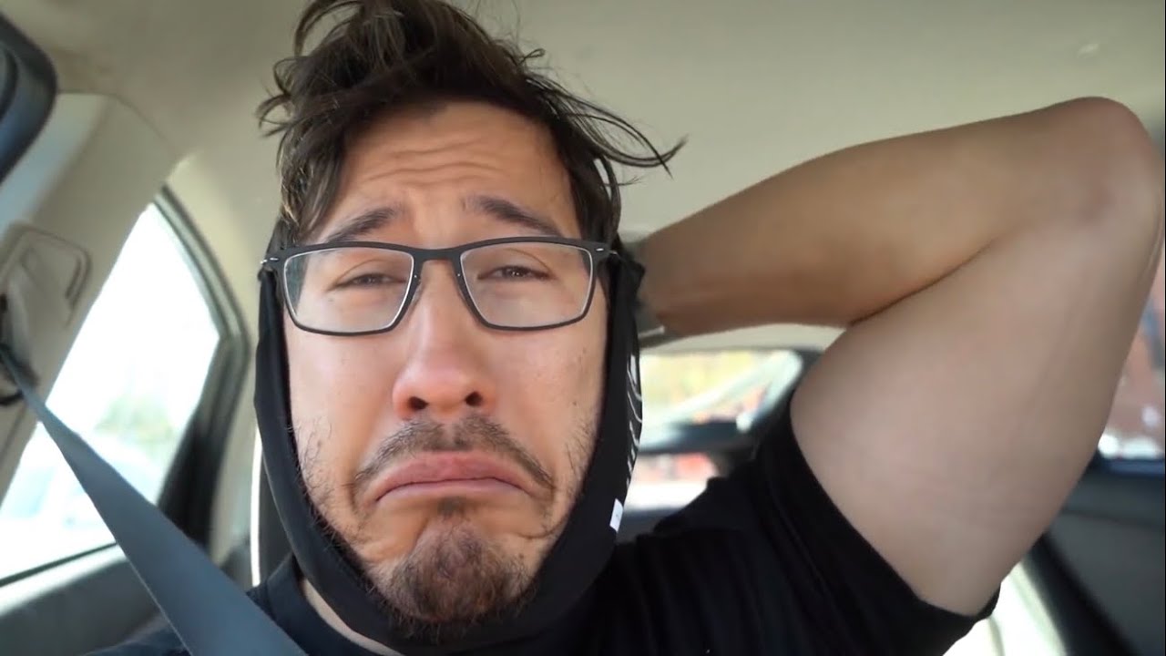 Every time Mark cries in his wisdom teeth removal video