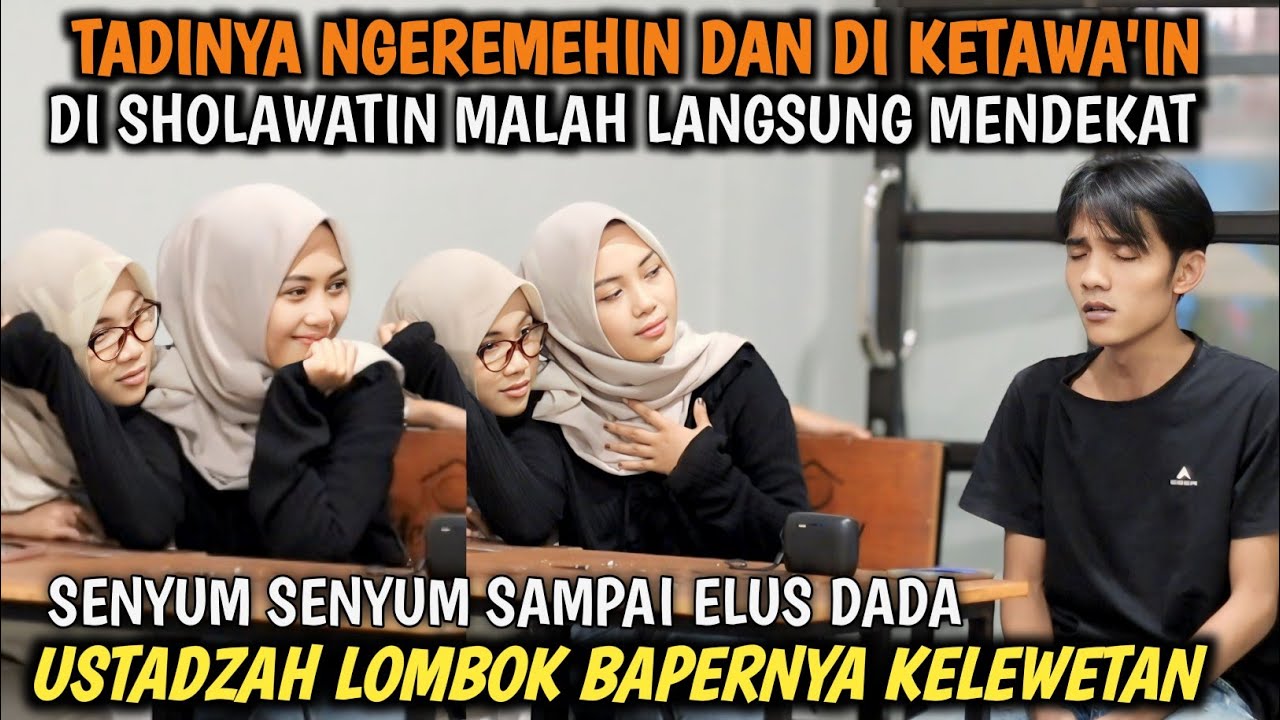 PRANK SHOLAWAT ❗ USTADZAH YANG TADINYA NGEREMEHIN..SHOLAWATIN MALAH??