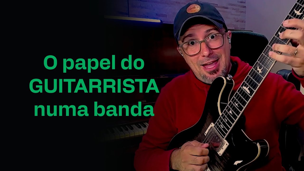 Como pensar a guitarra quando você está tocando em grupo