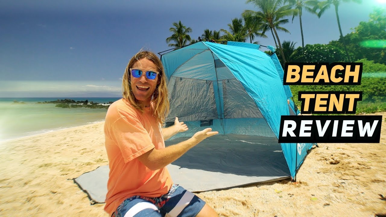 The Perfect Beach Tent Review! | MicBergsma
