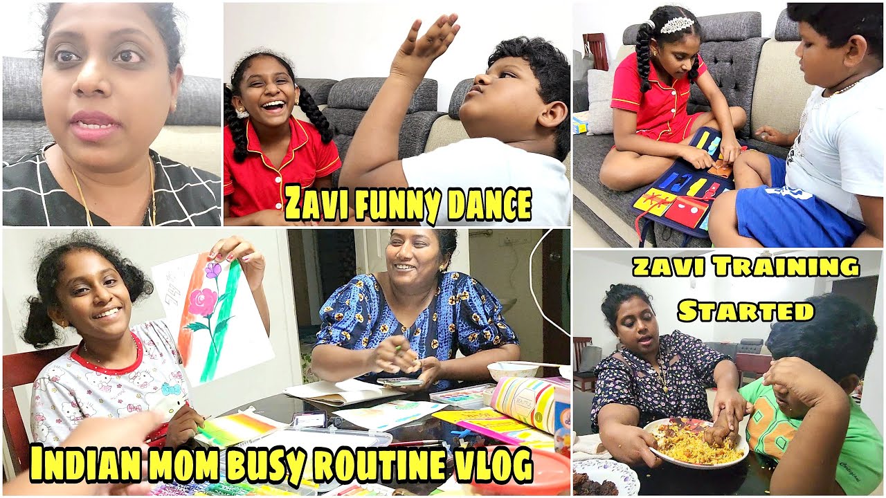 My Daily Life Struggles😔 Zavi's Extreme Mood Swings😠 INDIAN Mom Busy Routine Vlog/Zavi Funny Dance