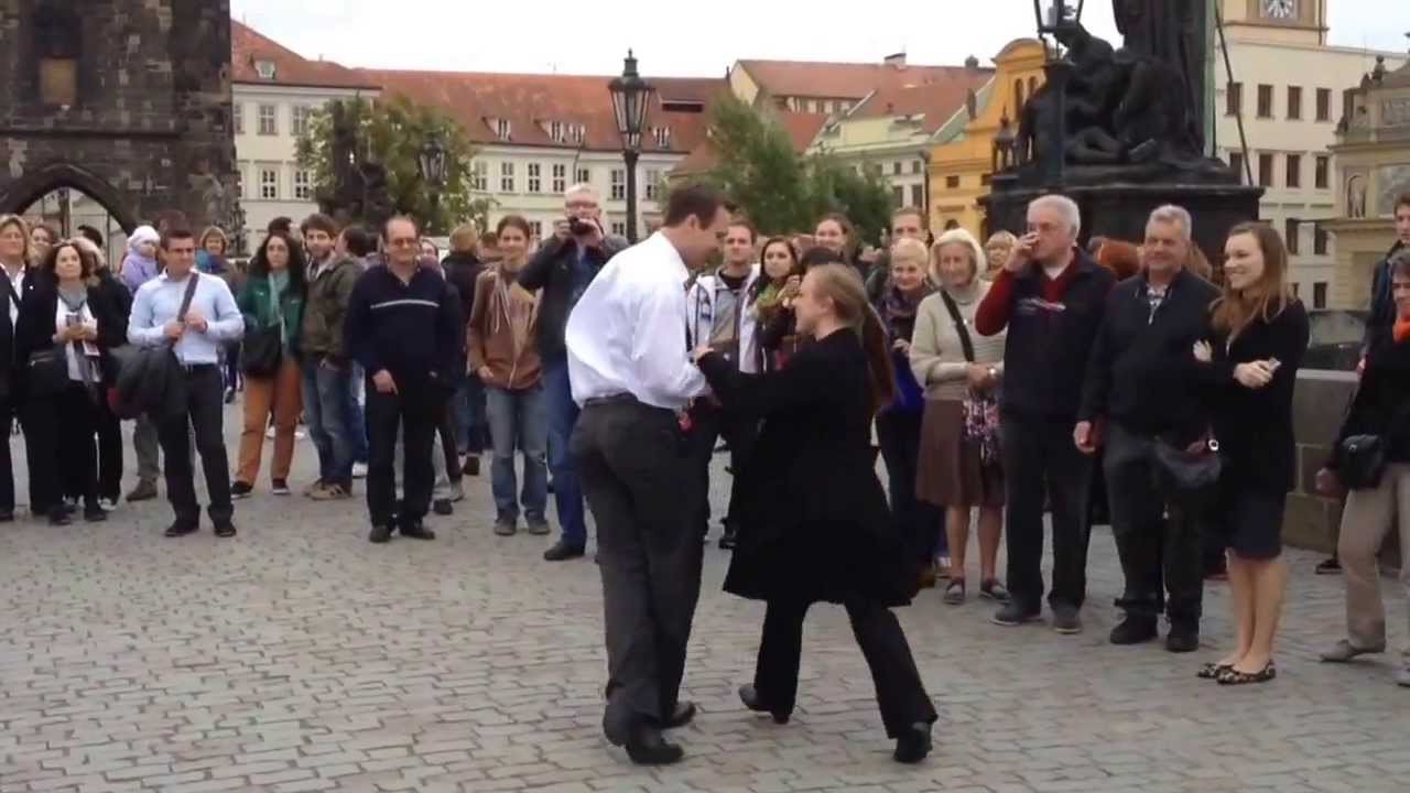 Jazz No Problem - Praha, Random couple dancing. Prague, Czech Republic.