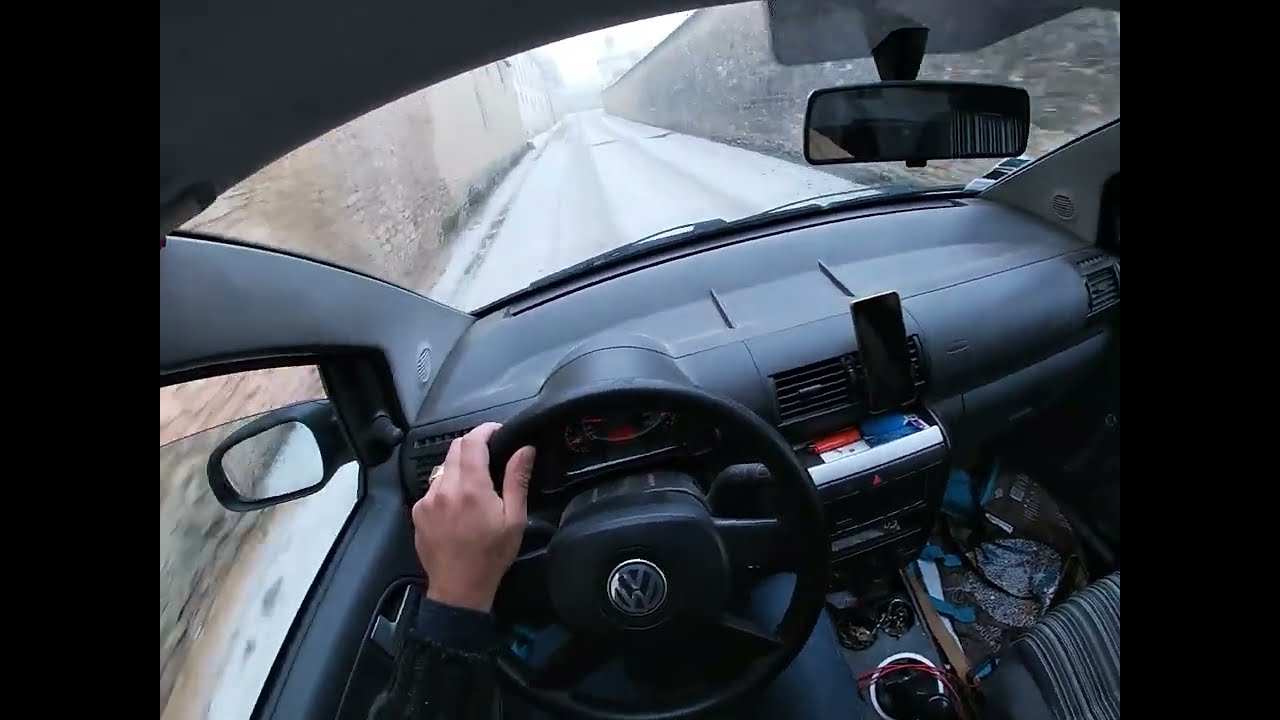 POV : Volkswagen Fox 1.4 TDI  route d'hiver test