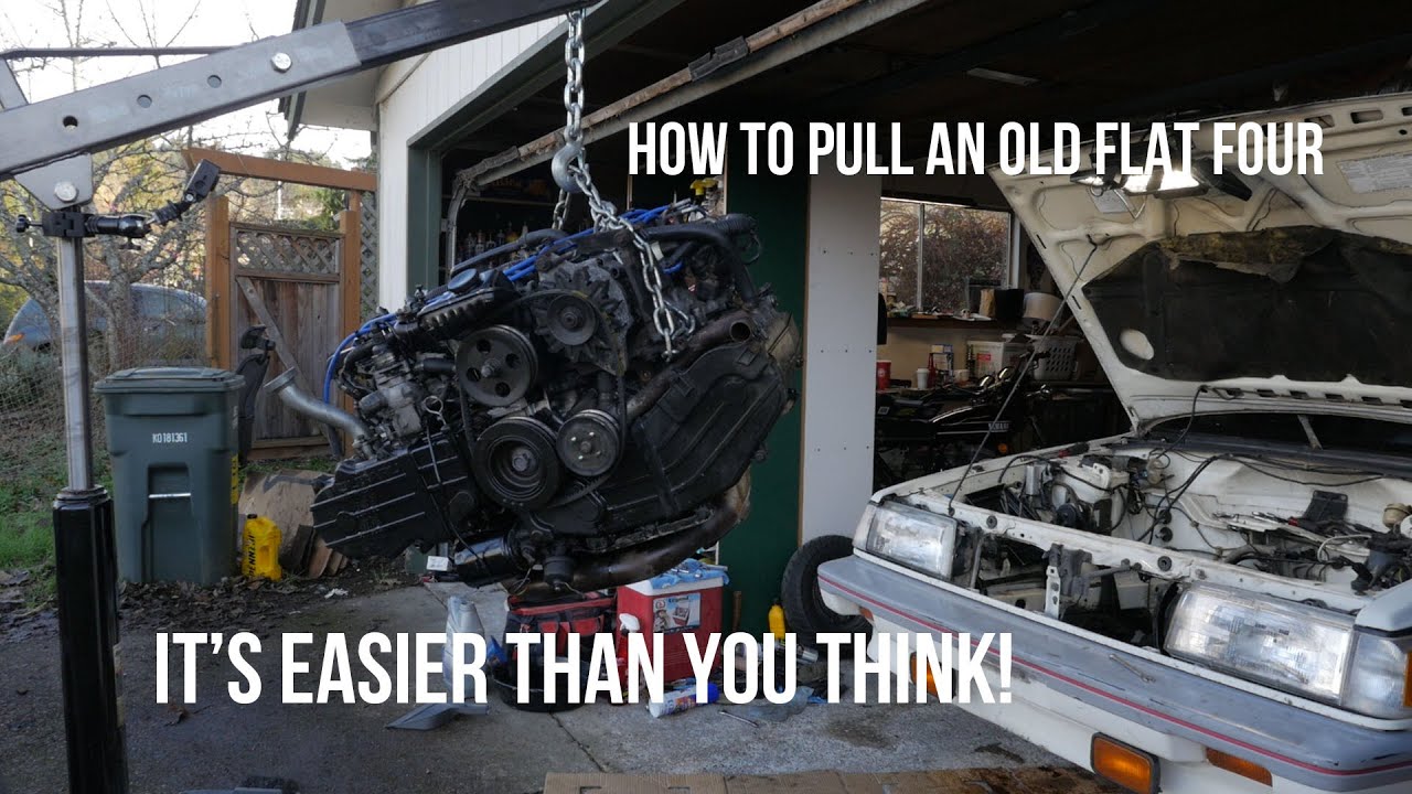 Pulling an EA82T - Subaru RX Build Ep. 6