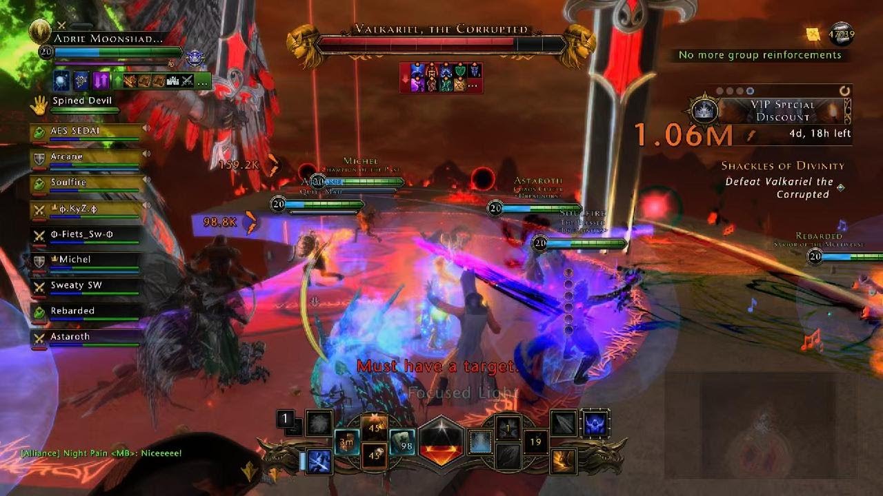 Neverwinter cleaner mSoD completion... 1 death