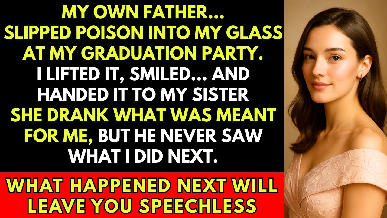 At My Graduation Party, My Father Tried to Poison Me—So I Made Him Regret Ever Lifting His Glass