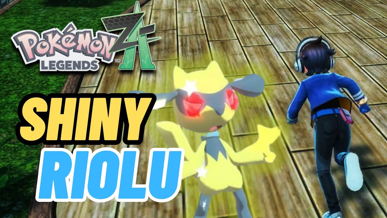 Shiny Riolu Shiny Hunting Location - Pokemon Legends ZA