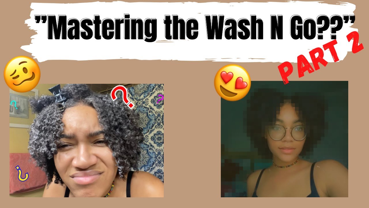 Mastering the Wash and go| I followed Kimberly Cherrell’s Wash day routine| Part 2