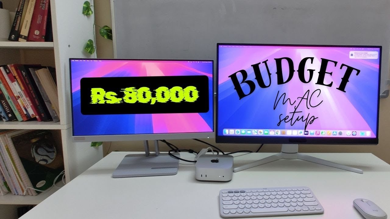🎬 Budget Mac Mini M4 Setup Under ₹80,000 | Best Apple Setup for Students & Creators (2025)