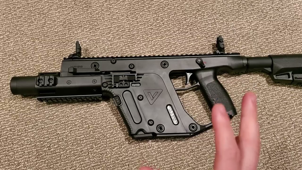 Kriss Vector SBR .22LR Non-Restricted First Impressions