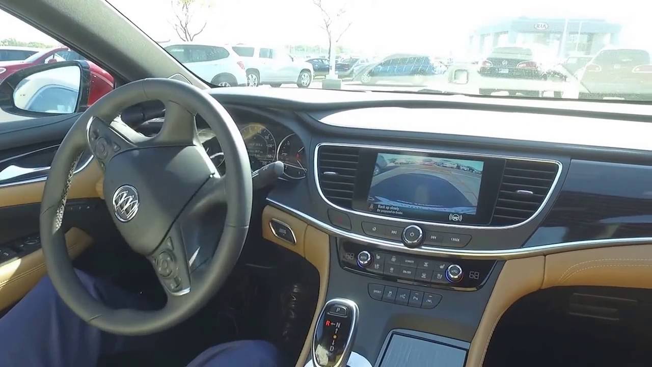 Demonstrating the 2017 Buick LaCrosse Automatic Parking Feature