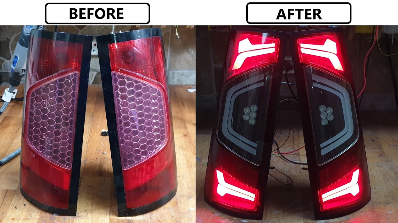 Как это сделано Ford Connect Led Tail Light