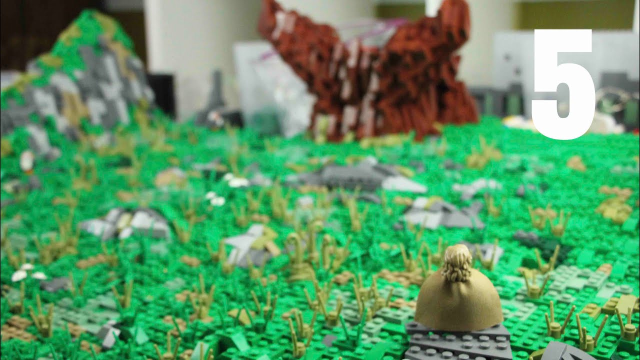 Building Ahch-To in Lego Episode 5 | The Tree