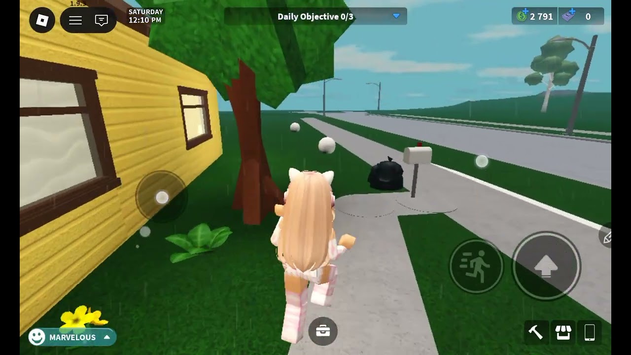 Doing my life in bloxburg #ROBLOX #bloxburg 😉🥳