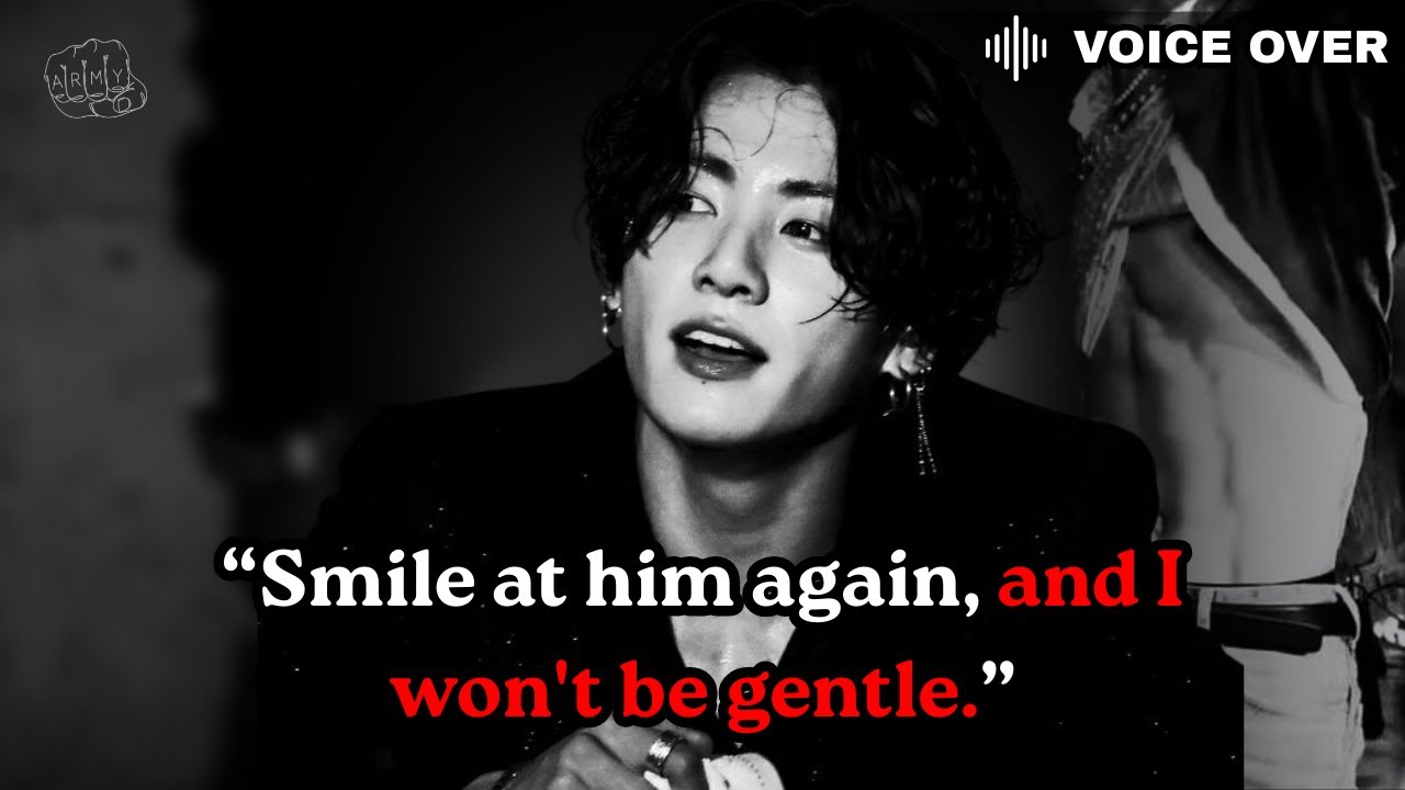 Your cold husband jungkook ignores you for months, but goes crazy when another man makes you smile