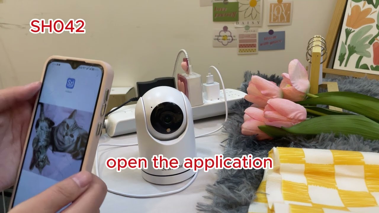 Srihome cctv SH042/SH045 connected WiFi tutorial