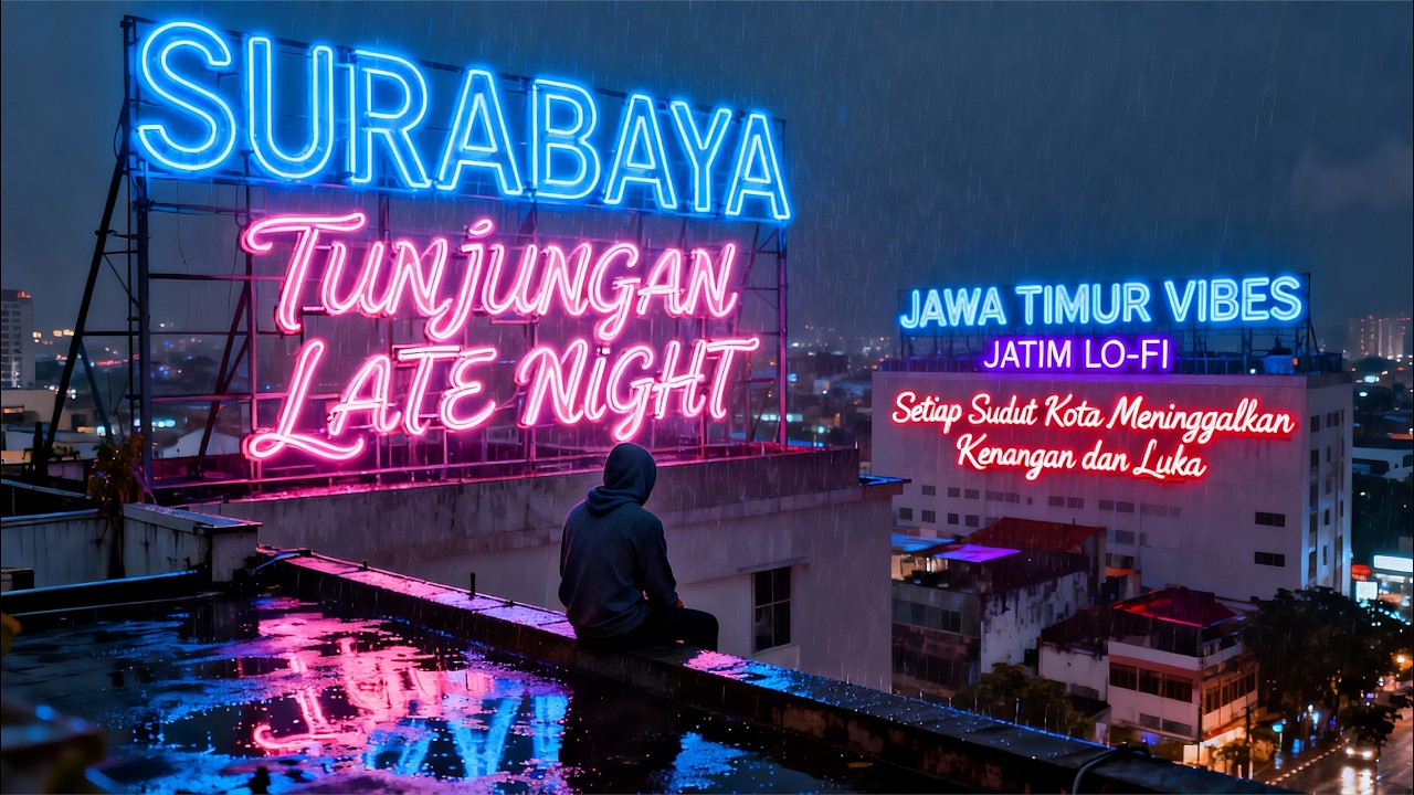 SURABAYA: Tunjungan Late Night 🌃 | Chill Rap & Neo-Soul (Jatim lofi)