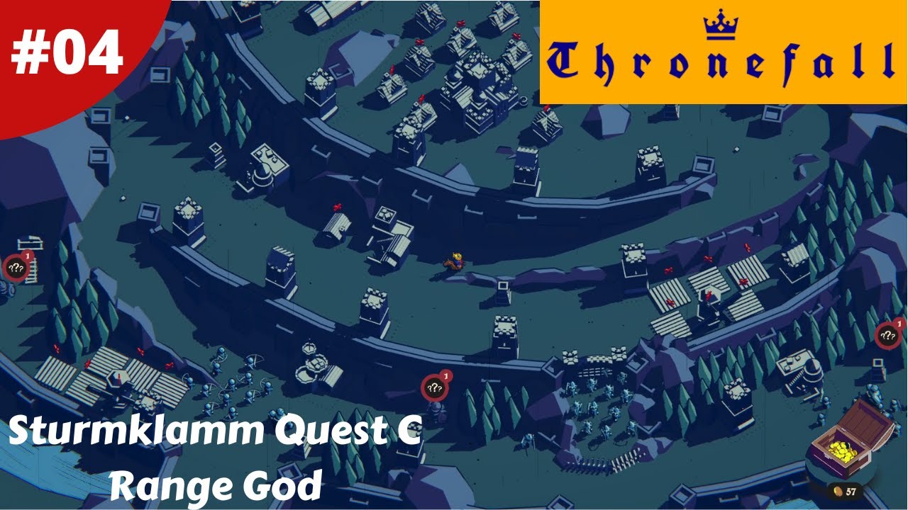 SturmKlamm Quest C Can We Beat The Range God? - Thronefall - #04 - Gameplay