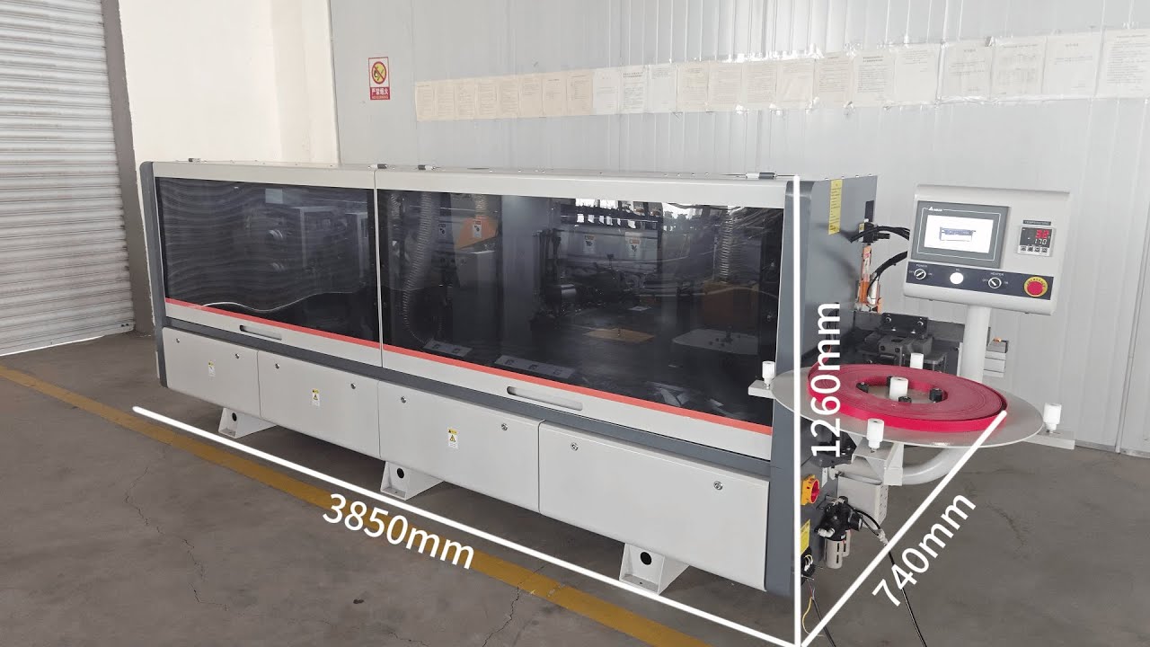 Mastering Perfect Edges Watch the Functions of Nova 60M Full Automatic Edge Banding Machine