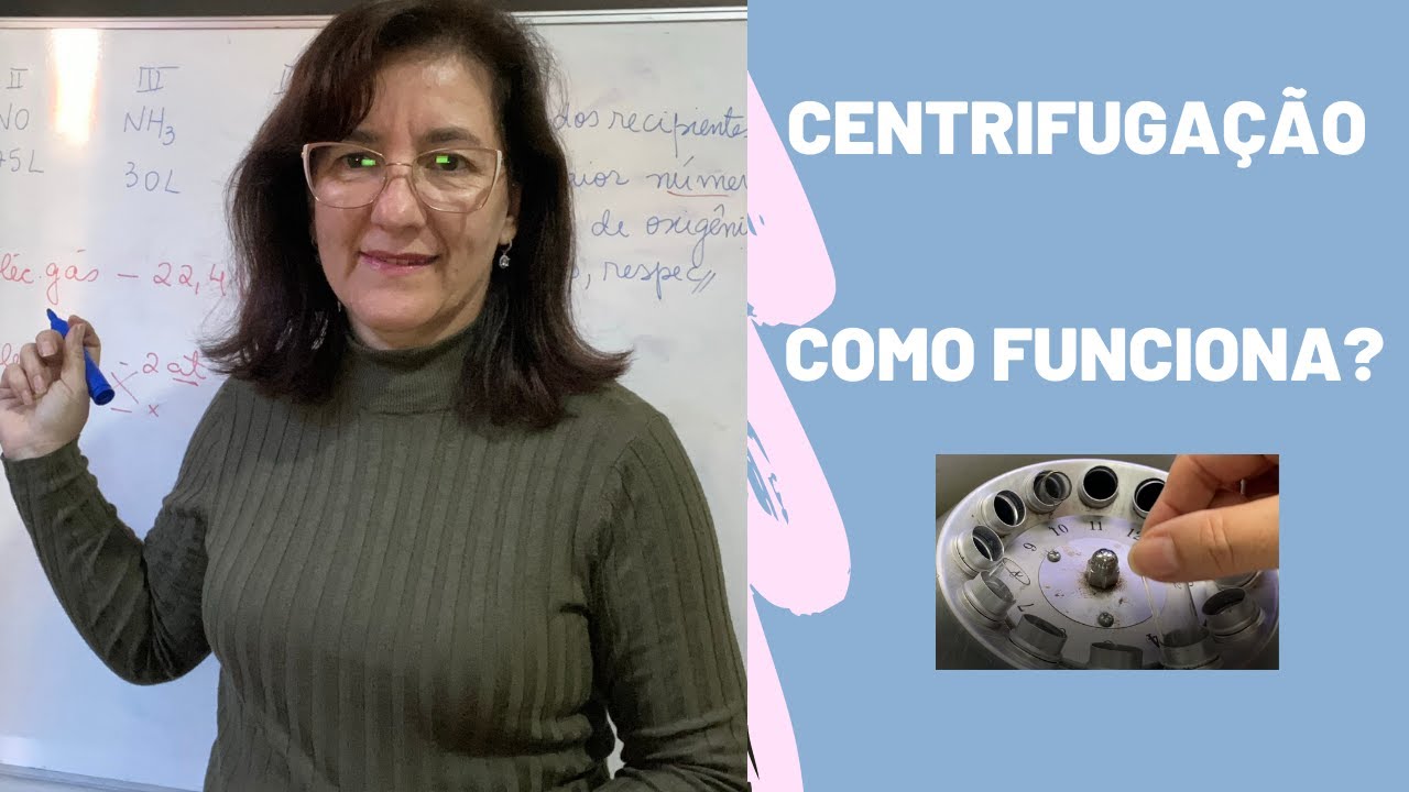 CENTRIFUGAÇÃO. SABE COMO FUNCIONA? VENHA CONHECER UM POUCO.