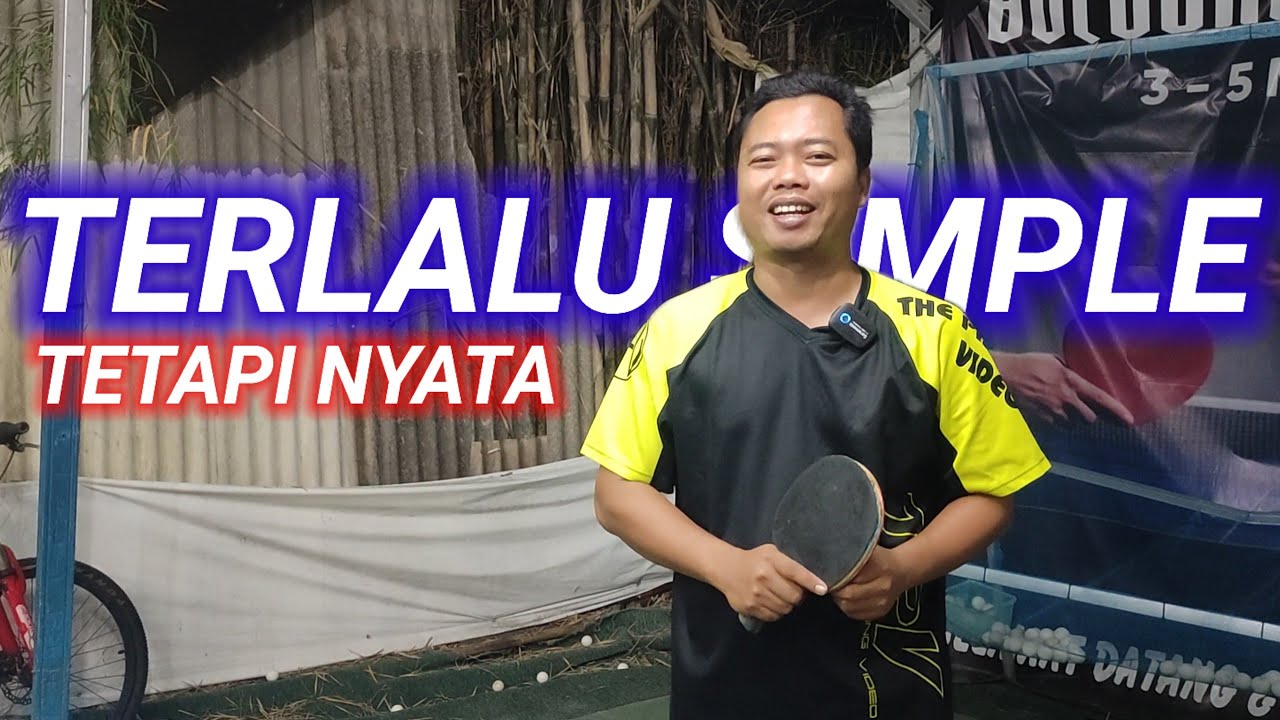 begini cara menerima service : hampir sama service yang di lakukan Dimitrij ovtcharov