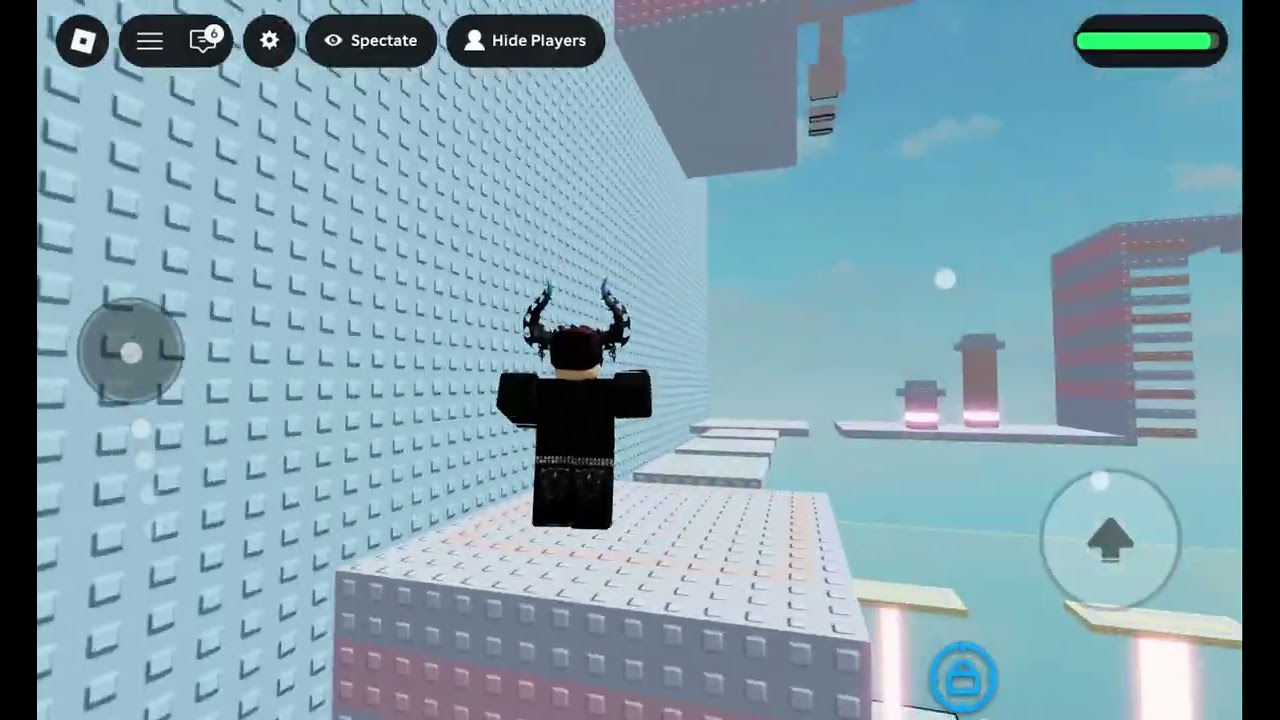 Making a video where I complete the whole entire Obby but my battery was low so I got to quit
