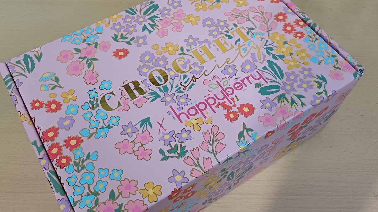 Crochet Society box 54 Opening May 2025