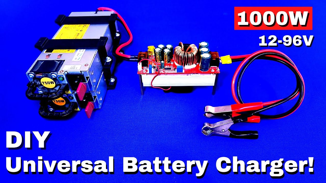 BATTERY CHARGER, 24 - 95V, Using Constant Current Boost Converter.