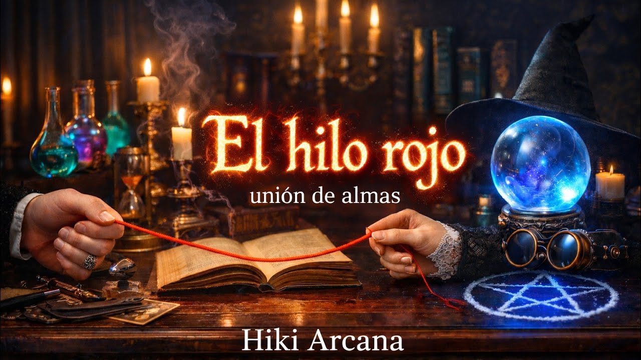 El hilo rojo. Unión de almas. Rituales. #esoterismo #hilorojo #magia #amarres  #hikiarcana