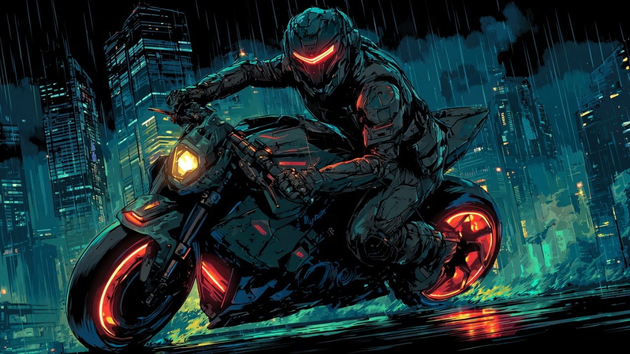 Neon Rider | 2084 Tokyo Midnight Circuit | Dark Cyberpunk Synthwave Mix